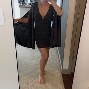 Boss Flare Sleeve Dress